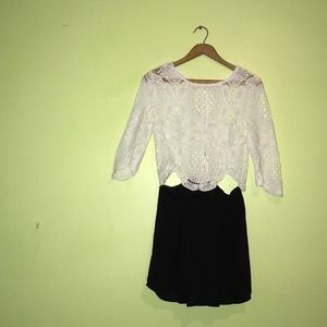 🦄Cute black and white romper 🌹🦄